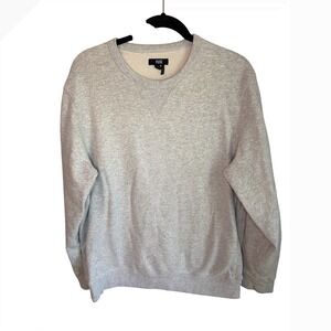 PAIGE Men's Grey Crewneck Sweatshirt‎ Size L Casual Comfort